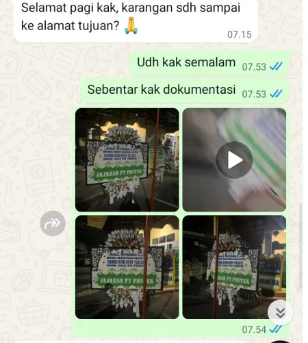 Pengiriman Papan Bunga Selamat Gandaria Selatan