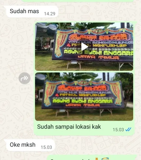 Pengiriman Papan Bunga Gandaria Selatan