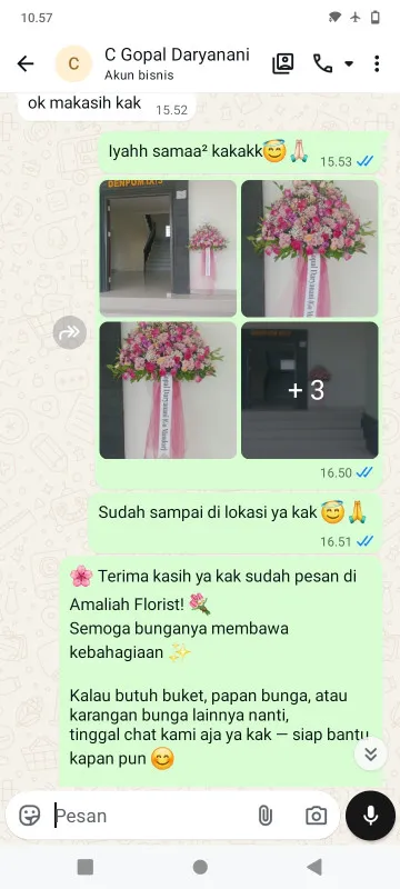 Pengiriman Karangan Bunga Gandaria Selatan