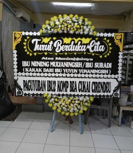 Papan Bunga Duka Gandaria Selatan